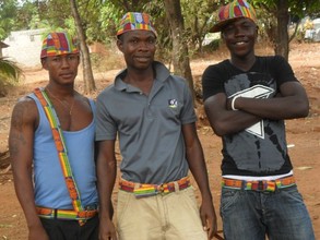 youths with belts and hats