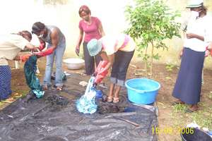 Gara tie and dye training