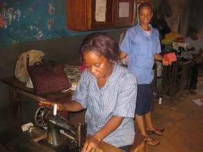Sewing trainees