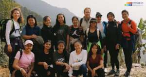 Beneficiaries in Nepal with SOS Bahini