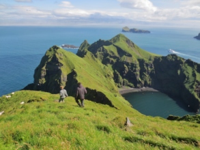 The research location - Vestmannaeyjar Island