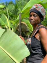 A proud beijuzeira from the quilombo