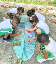 Afroteca - play using local materials