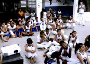 Watching the Youth Group's video
