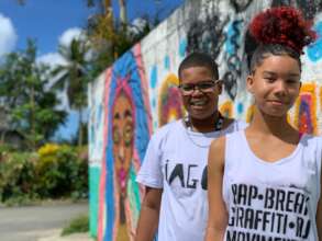 Teenage graffiti and debate