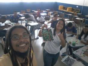 Vila Jovem Grafitta - our budding artists!