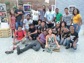 Young artists exhibit their work
