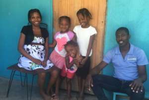 Carla and her foster family