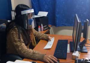 Deysi at Work During the Pandemic