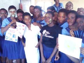A creative session in Lady Ibiam club girls, Enugu