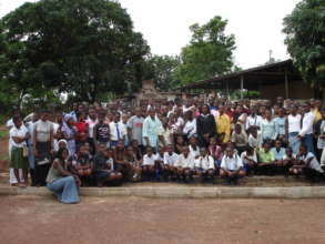 A group photo with participants
