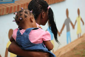 child headed households - very common in SA