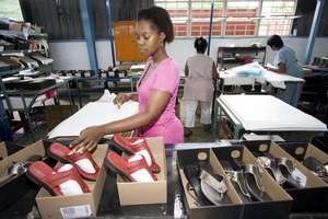 Ladies at work in factory 2