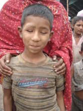Ahmed blind by birth excited for study at school