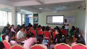 Interaction Program on MHM with women