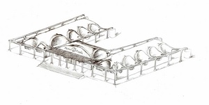 Ekialo Kiona Center design sketch