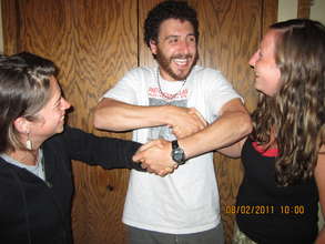 Chas Salmen, Annika Terrana, and Kelsi Hines