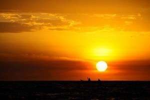 Lake Victoria at Sunset