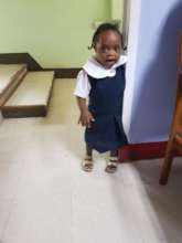 Gracie in her New Uniform