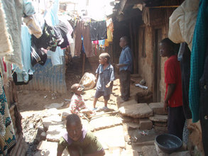 At home in Mathare