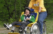 A Wheelchair Bicycle Tandem for Aksi