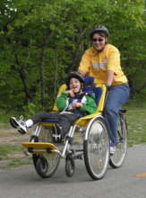 A Wheelchair Bicycle Tandem for Aksi