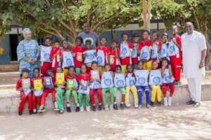 A group picture with the girls after the event.