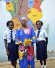 Project leader Dr Kolo, Happiness and Favour.