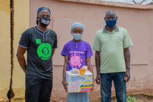 A STEM girl with her gifts.