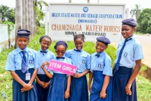 Our girls getting ready for the excursion.