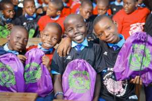 All attendees received a bag with goodies.