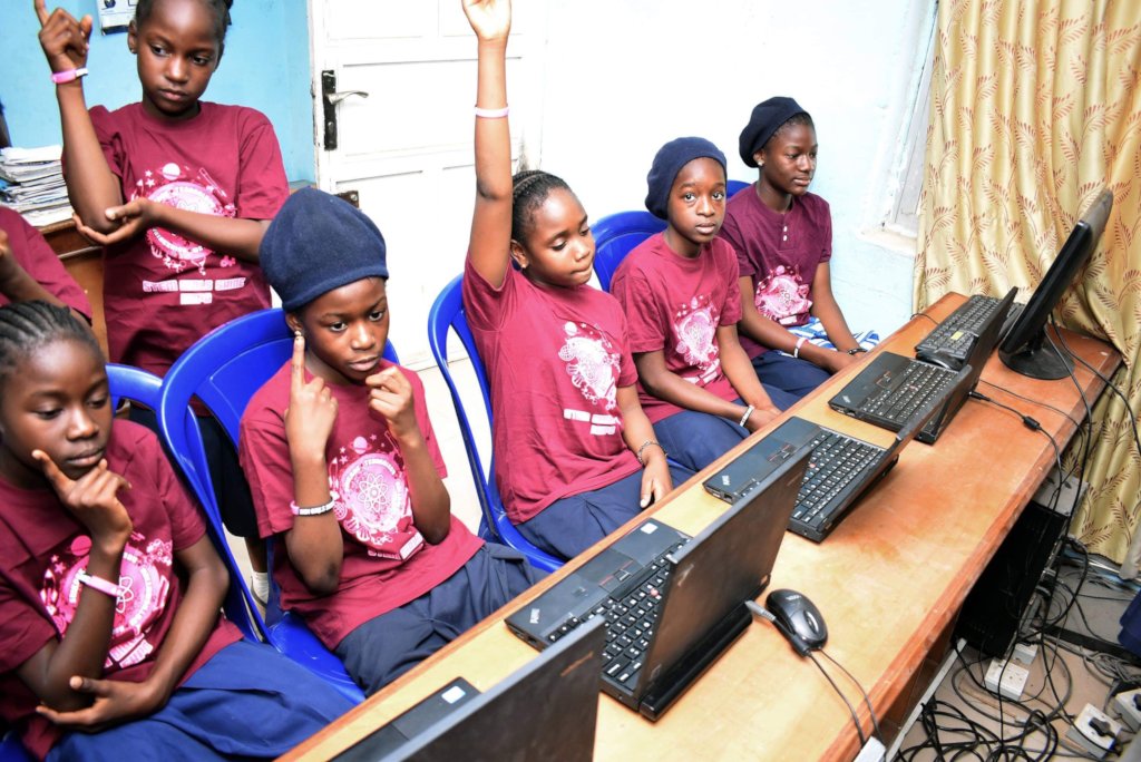 Our girls code also.