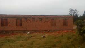 Partly completed staff building at Kikukwe Clinic