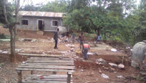 Tweyambe - surveying the devastation