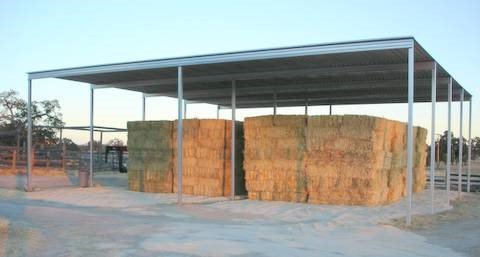 Build a Hay cover for 300-Plus Wild Horses, Burros