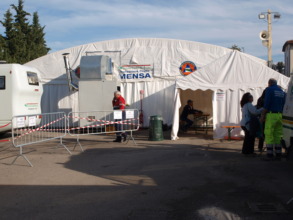 Caldarola - Relief camp
