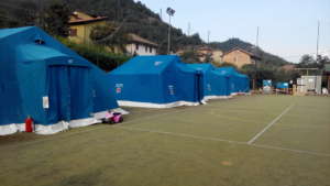 Montegallo - relief camp