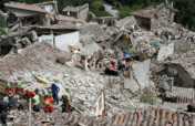 Minivans for Italy Earthquake relief activities