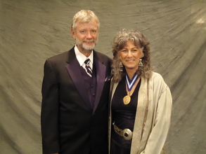 Dr. Laurie Marker and Dr. Bruce Brewer