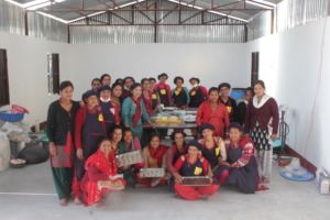 Group photo after the milk processing training.