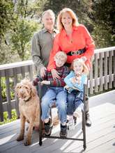 Founder w/ her 2 Adopted Medically Fragile Kids.