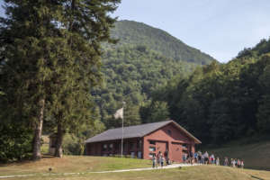 One of the cabins