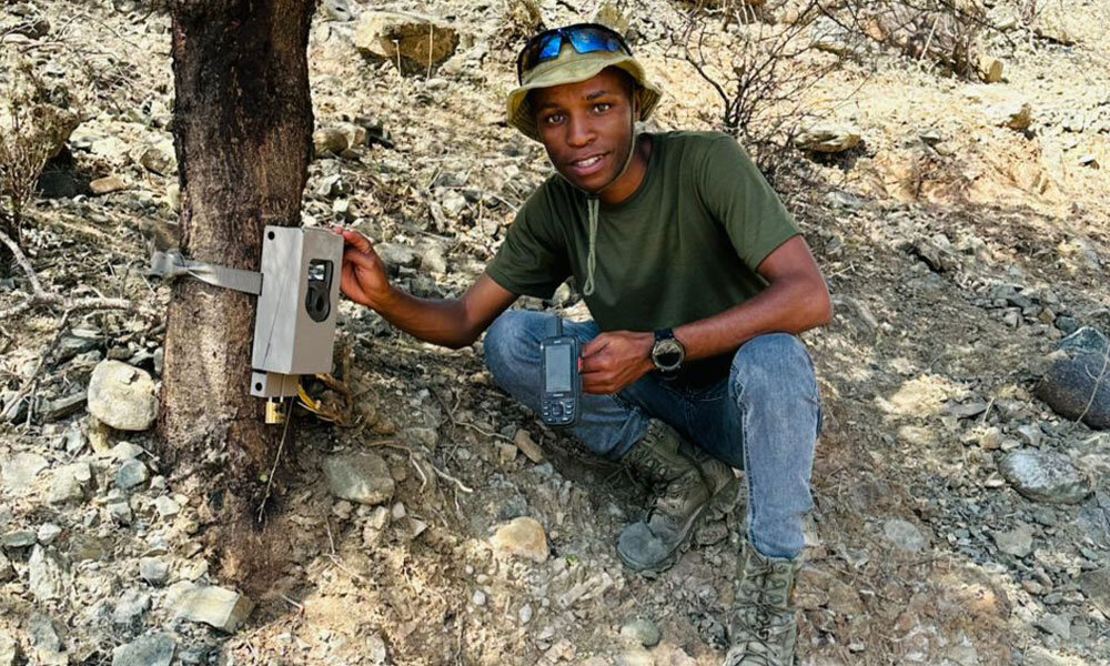 Camera traps placed in Geed-Deeble Conservancy