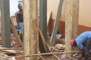 Pillars for the platform