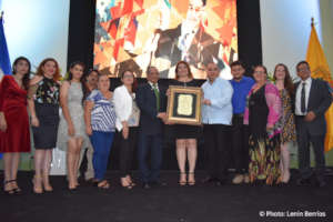 OYE receives local government's top award.