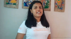Mariela, adolescent girl leader and advocate.