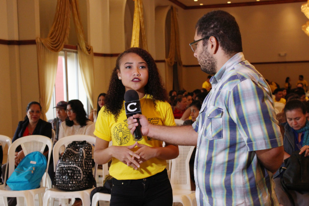 Interview during Scholar Welcoming Ceremony 2018