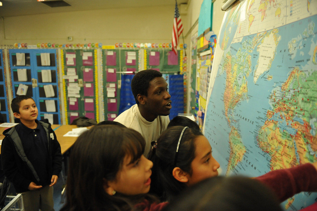 Teaching young kids about the world through sport!