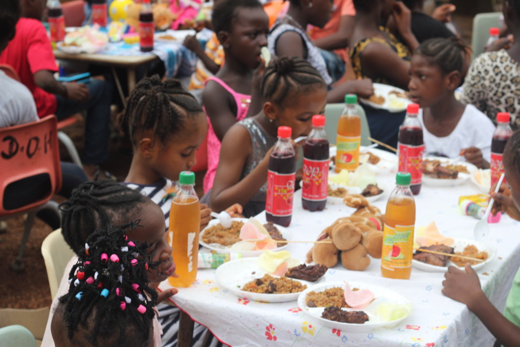 Nutritious Meals for Ebola Orphans