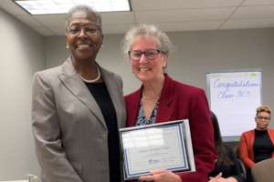 Lynnette & Paula, Class #303's graduation on 6/14